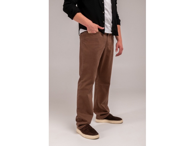 Чоловічі штани Claude flat коричневий 