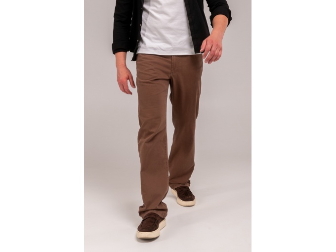 Чоловічі штани Claude flat коричневий 